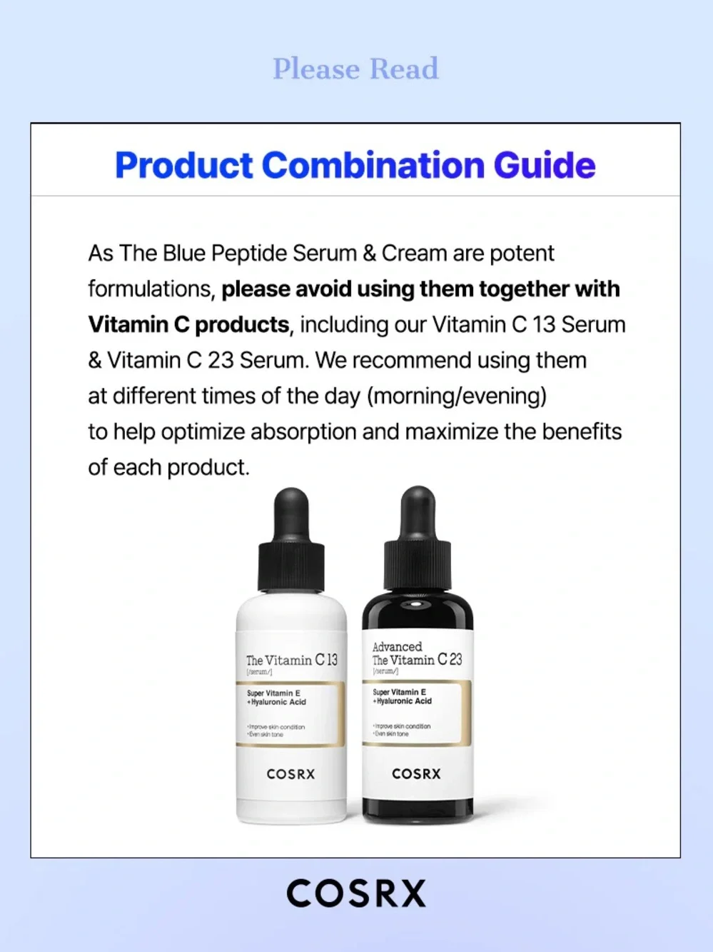 NWT COSRX Blue Peptide Bakuchiol Plump Glow Serum